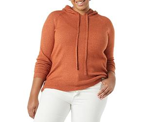 Amazon Essentials Women's Soft Touch Hooded Pullover Jumper