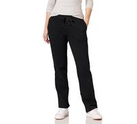 Amazon Essentials Women's Straight Leg Sweatpants with Drawstring for Women, Fleece - (Available in Plus Size), Black, L
