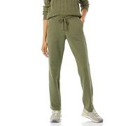Amazon Essentials Women's Straight Leg Sweatpants with Drawstring for Women, Fleece - (Available in Plus Size), Olive, XS