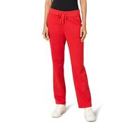 Amazon Essentials Women's Straight Leg Sweatpants with Drawstring for Women, Fleece - (Available in Plus Size), Red, XS