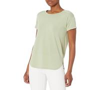 Amazon Essentials Women's Studio Relaxed-Fit Lightweight Crewneck T-Shirt (Available in Plus Size), Light Green, Large
