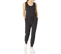 Amazon Essentials Women's Studio Terry Jumpsuit (Available in Plus Size), Black, 3XL Plus