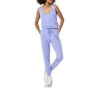Amazon Essentials Women's Studio Terry Jumpsuit (Available in Plus Size), Soft Violet, XL