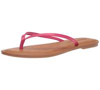 Amazon Essentials Women's Thong Sandal, Bright Pink, 11 UK Wide