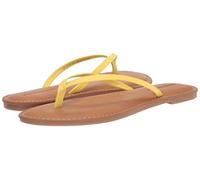 Amazon Essentials Women's Thong Sandal, Bright Yellow, 8 UK