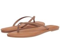 Amazon Essentials Women's Thong Sandal, Dark Brown, 10.5 UK Wide