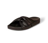 Amazon Essentials Women's Twist Slide Sandals, Black, 10 UK