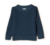 Amazon Essentials x Sofia Grainge Baby Boys' Pullover Sweater, Dark Navy, 18 Months