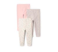 Amazon Essentials x Sofia Grainge Baby Girls' Legging, Pack of 3, Bunny Faces/Pink/Round Trees, 0-3 Months
