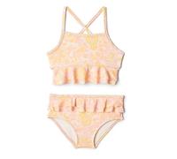 Amazon Essentials x Sofia Grainge Baby Girls' Two-Piece Swimsuit with Crisscross Straps, Shell Pink Ornate Paisley, 6-9 Months