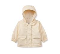 Amazon Essentials x Sofia Grainge Baby Girls' Water-Repellent Rain Jacket, Pale Yellow, 18 Months