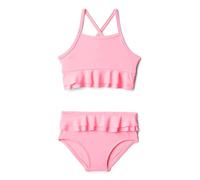 Amazon Essentials x Sofia Grainge Toddlers and Baby Girls' Two-Piece Swimsuit with Crisscross Straps, Multipacks