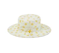 Amazon Essentials x Sofia Grainge Unisex Babies' Cotton Bucket Hat, Yellow Lemon, 2-4 Years