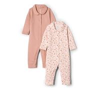 Amazon Essentials x Sofia Grainge Unisex Babies' Footless Sleepsuit, Pack of 2, Sheep/Terracotta, 3-6 Months
