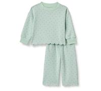 Amazon Essentials X Sofia Grainge Unisex Babies' French Terry Pant and Top Set, Mint Little Strawberries, 24 Months