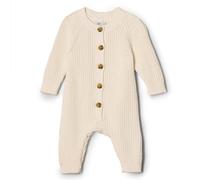 Amazon Essentials x Sofia Grainge Unisex Babies' Knit Playsuit, Ivory, 3-6 Months