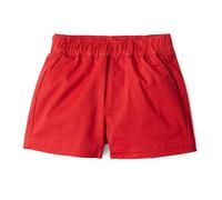 Amazon Essentials x Sofia Grainge Unisex Babies' Pull-on Cotton Twill Shorts, Washed Red, 3-6 Months