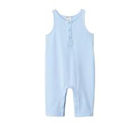 Amazon Essentials x Sofia Grainge Unisex Babies' Sleeveless Lightweight French Terry Romper Suit, Light Blue, 24 Months