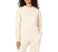 Amazon Essentials x Sofia Grainge Women's Boxy Drop Shoulder Crewneck Sweatshirt, Ivory, XXL