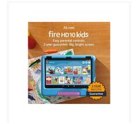Amazon Fire HD 10 Kids tablet ages 3 to 7, 10.1" brilliant screen,