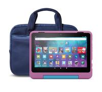 Amazon Fire HD 8 Kids Pro tablet, 3 GB memory, includes ads-free books, games and videos that children love, 8" HD screen, parental controls, 13-hr battery, 32 GB and NuPro Zipper Sleeve, Blue
