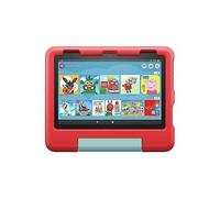 Amazon Fire HD 8 Kids tablet , 8-inch HD display, ages 3-7, Red (2022) Black