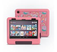 Amazon Fire HD 8 Kids tablet (Peppa Pig, limited edition), ages 3-7 | Includes ads-free books, games and videos, 8" HD screen, parental controls, 13-hr battery, 32 GB, Pink