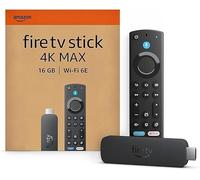 Amazon Fire TV Stick 4K MAX (Newest gen), supports Wi-Fi 6, Dolby Vision/Atmos, HDR10+ - (EU Plug Version for UK Streaming)