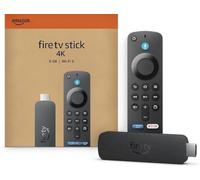Amazon Fire TV Stick 4K Ultra HD with Alexa Voice Remote, Latest Gen, HDMI Media Player, Dolby Vision, HDR10+, Wi-Fi Streaming Device(US Plug Version for UK Streaming)
