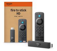 Amazon Fire TV Stick HD (newest gen), free & live TV, Alexa Voice Remote, powered by the TV, effortless setup, find TV programmes faster with Alexa+