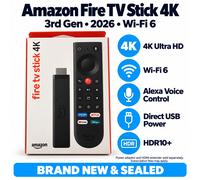 Amazon Fire TV Stick Ultra 4K HDR 2026 3rd Latest Gen Wi-Fi 6 Alexa Remote 8GB