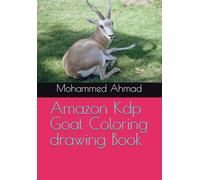 Amazon Kdp Goat Coloring drawing Book