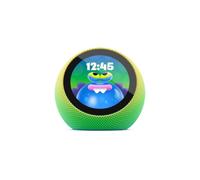 Amazon Kids Echo Time (all-new), kid-tuned Alexa, customisable clock face, 1-year of Kids+ included, parental controls, sleep support, mic off button, Cosmic Lime