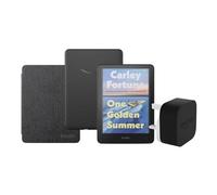 Amazon Kindle Colorsoft 16 GB, black Amazon Clear Back Cover and an Amazon Powerfast 9W Power Adapter