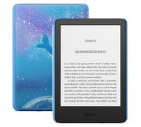 Amazon Kindle Kids (newest gen) - If it breaks, we will replace it, includes age-appropriate books and cover, with glare-free display, faster page turns - 16 GB - Space Whale