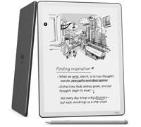 Amazon Kindle Scribe 64 GB (newest generation) - 11" paper-like display with front light - Thinner, lighter, faster - Write in the built-in notebook, documents and books