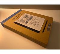 Amazon Kindle Scribe (32 GB) - Redesigned display with uniform borders. Now write directly on books and documents. With built-in notebook summarisation. Includes Premium Pen - Tungsten Grey
