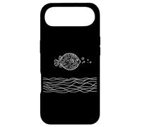Amazon Puffer Line Art Fish Lover Case for iPhone Air