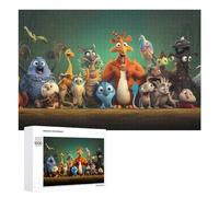 Amazon Rainforest Animals Puzzle for Adults, 1000 PCS, Illustrated Jigsaw Edition, A Focused Activity for Patient Adult Puzzlers, at Home