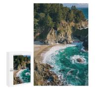 Amazon Rainforest Waterfall Beach Puzzle 1000 Teile Schwer Puzzle Spielzeug Lernspiel Impossible Herausforderungsspielzeug Für Erwachsene Kinder 1000 PCS