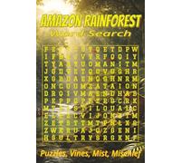 Amazon Rainforest Word Search for Adults: Easy-Print Word Searches: Jungle Animals, Exotic Birds, Tropical Plants & More | 6x9 | 110 pages | 55 ... A travel-ready gift for rainforest downtime.