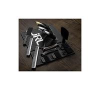 Amazon Series JRL Professional Stationary Magnetic Mat - Small (3 Plates) for Barber Clipper and Trimmer Oragnization (FF2020C & FF2020T) (Black)