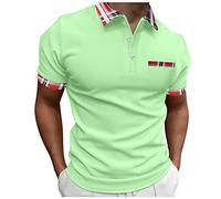 Amazon Warehouse Clearance: Deals of The Day - Men's 1950s Red Stretch Casual Tee, Short Sleeve, Lightweight Summer Shirts