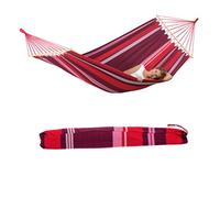 Amazonas Aruba Fuego Single Spreader Bar Cotton Weatherproof Garden Hammock With Bag