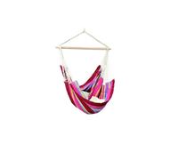Amazonas Brasil Hammock Chair - Hand-Woven Brazilian Cotton, Birch Bar in Pink amazonas Pink