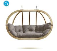 AMAZONAS Globo Royal Chair - Spruce Wood/polypropylene - L72 X W118 X H176 Cm - Taupe