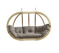 Amazonas Globo Royal Double Hanging Egg Chair - Taupe