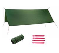 AMAZONAS Hammock tarp, 100% ripstop polyester (210T), PUR-coated, Green, XX-Large