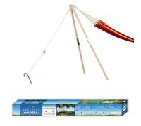 Amazonas Madera Wooden Single Hammock Stand in Clear amazonas Clear