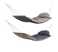 Amazonas Reversible Padded Garden Hammock Fat Taupe